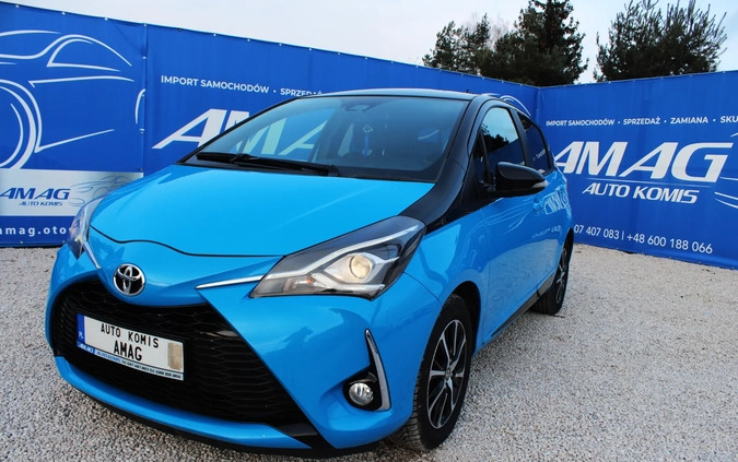 Toyota Yaris cena 54900 przebieg: 62000, rok produkcji 2018 z Mrocza małe 436